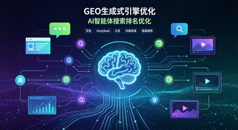 明山区GEO 浪潮来袭：生成式引擎优化崛起，创作者争抢豆包、DeepSeek、元宝智能体流量入口